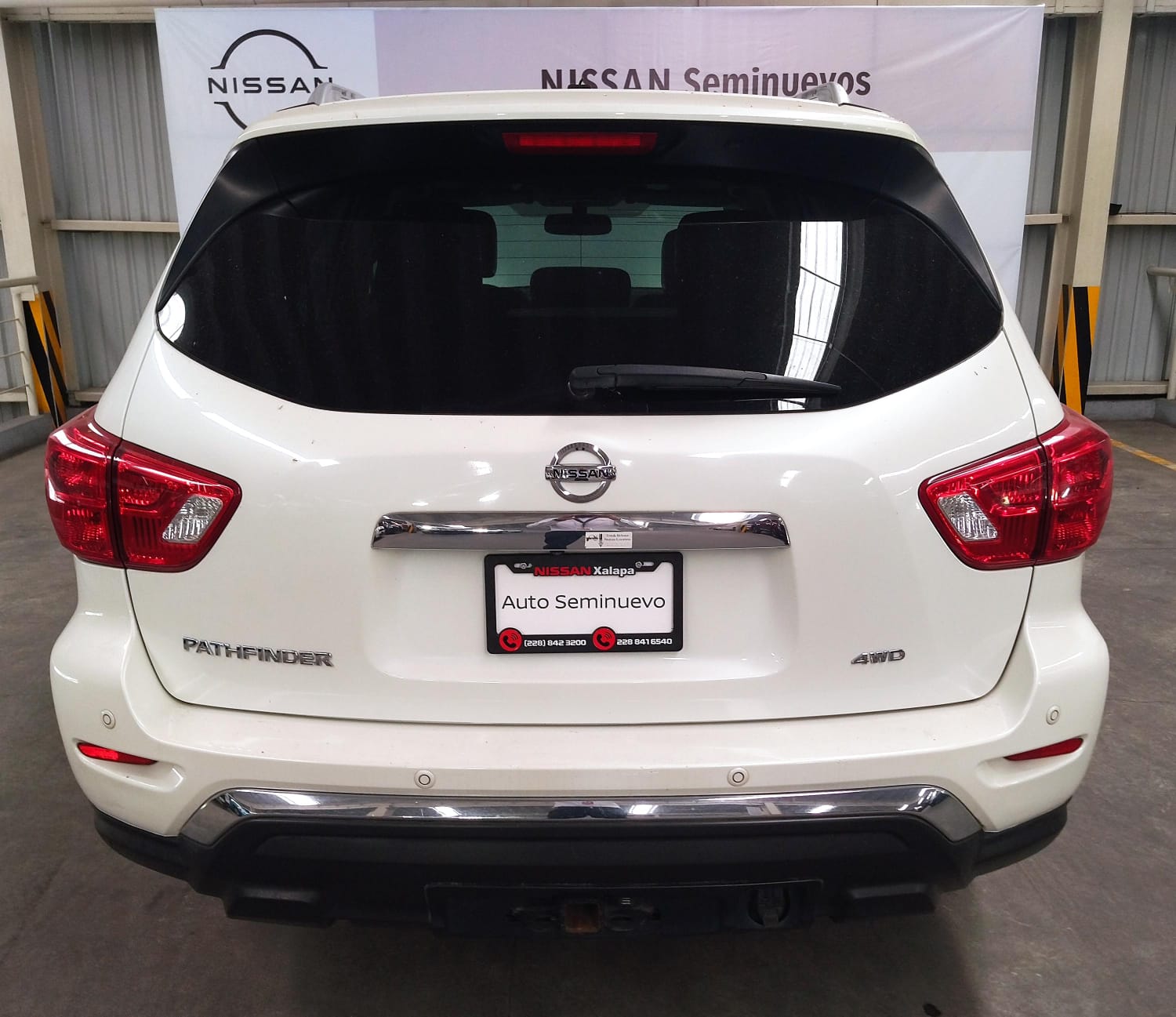 2017 Nissan PATHFINDER 5 PTS EXCLUSIVE CVT PIEL QCP DVD GPS RA-20 4X4