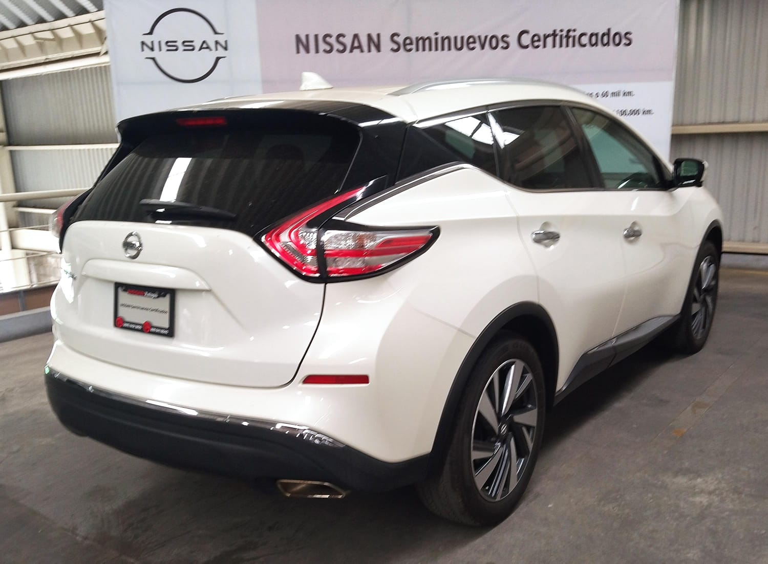 2019 Nissan MURANO 5 PTS EXCLUSIVE CVT GPS PIEL QC RA-20 4X4