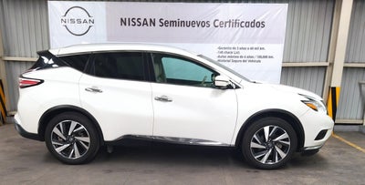 2019 Nissan MURANO 5 PTS EXCLUSIVE CVT GPS PIEL QC RA-20 4X4